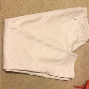 White jeans